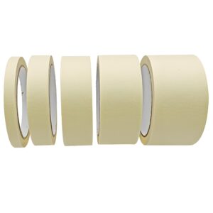 Premium masking tape roll, ideal for precision painting, crafting, and DIY projects.