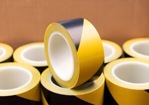 Customization options for custom printed warning tape with logo and text.